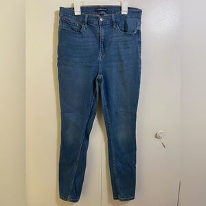 Calvin Klein Jeans High Rise Blue Denim Size 12